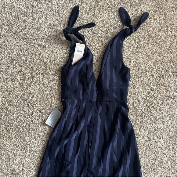 Keepsake The Label Revolve Abound Gown Dress S (US4) Navy Full Lengthh NWT! - Picture 11 of 13